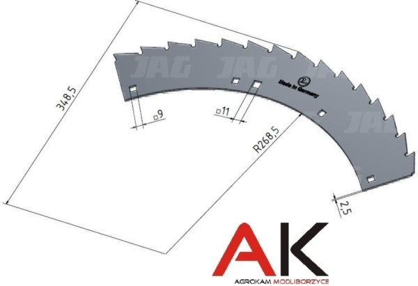 30-0540-67-01-2-y-Noz-sieczkarni-polowej-MWS-Germa-16935